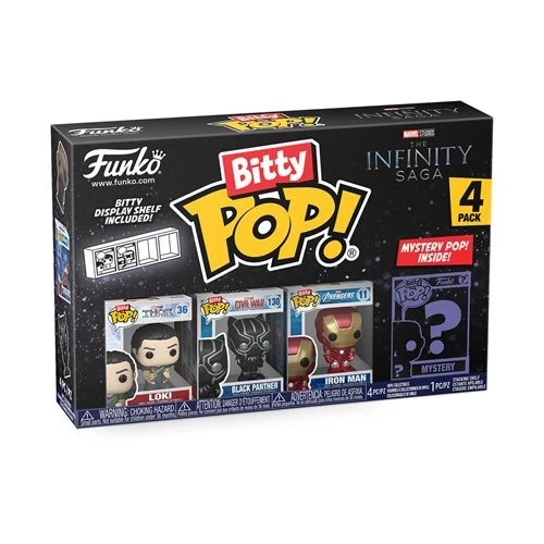 FUNKO Marvel The Infinity Saga 4-Pack Series 4 Bitty Pop! - Image 2