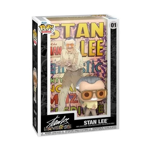 FUNKO Marvel Stan Lee Comic Cover Pop! Vinyl Figure W/ Case #01 - Image 2