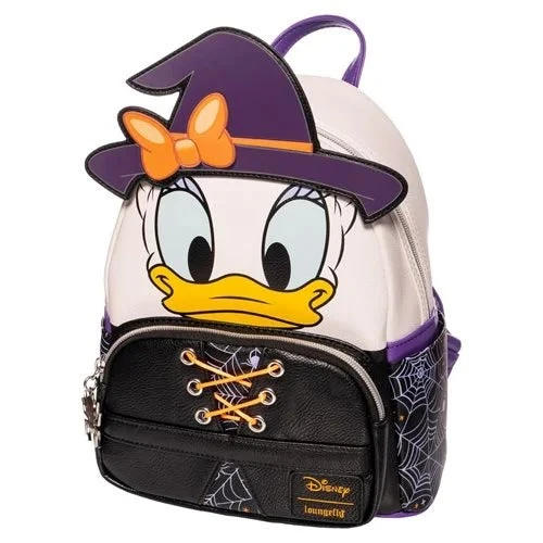 Loungefly Disney Daisy Duck Halloween Daisy Witch Mini Backpack - Entertainment Earth Exclusive - Image 4