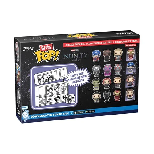 FUNKO Marvel The Infinity Saga 4-Pack Series 4 Bitty Pop! - Image 3