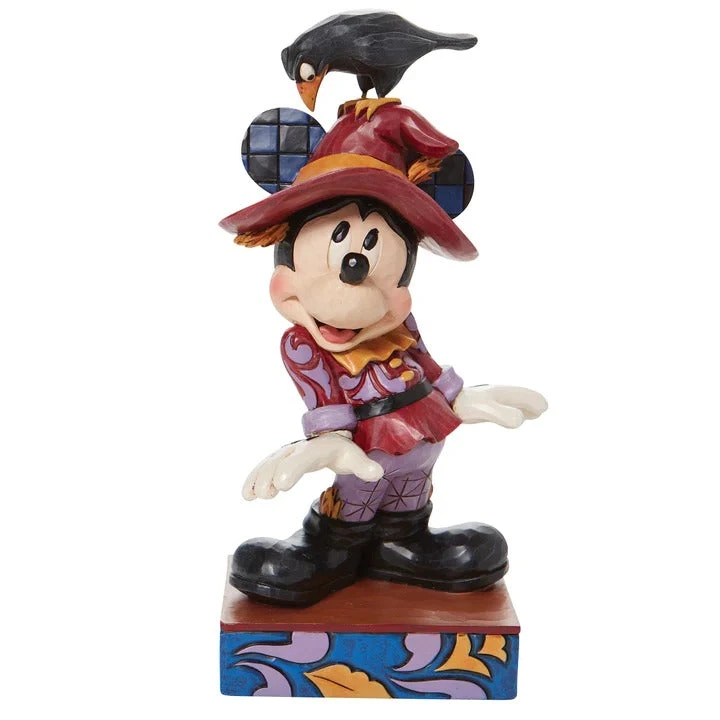 Enesco Jim Shore Disney Traditions Scarecrow Mickey Figurine