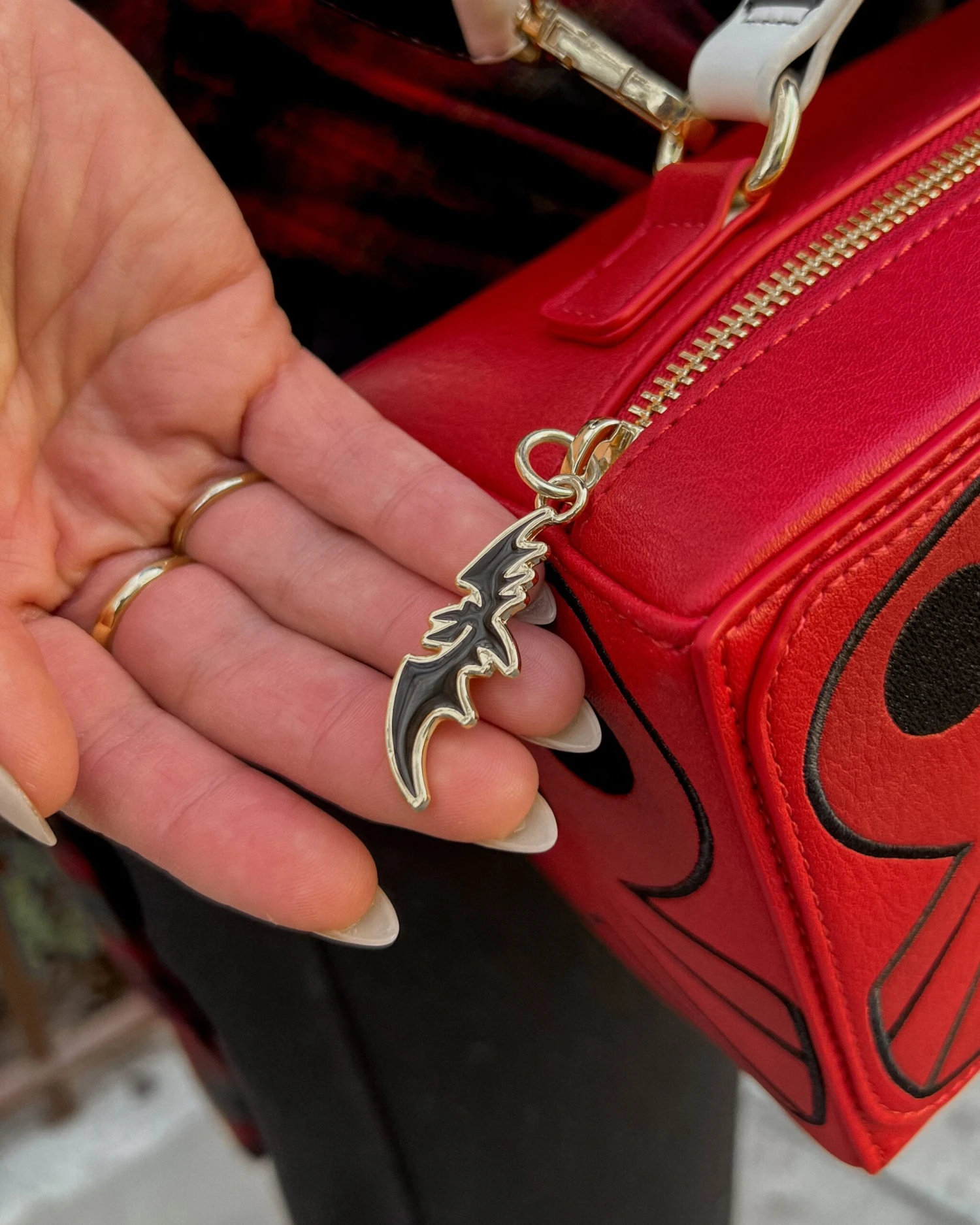 Loungefly X Merch Ventures Exclusive Disney NBC Oogie Boogie Dice Crossbody - Image 3